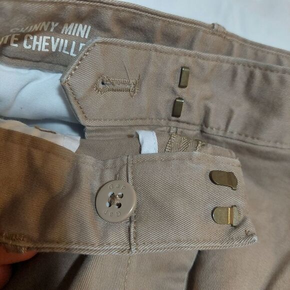 Womans Skinny Mini Coupe Moulante Cheville Jeans sz 00 - Picture 7 of 14